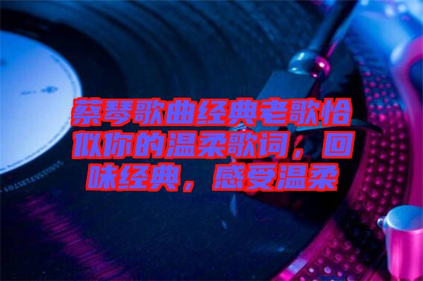 蔡琴歌曲經(jīng)典老歌恰似你的溫柔歌詞，回味經(jīng)典，感受溫柔