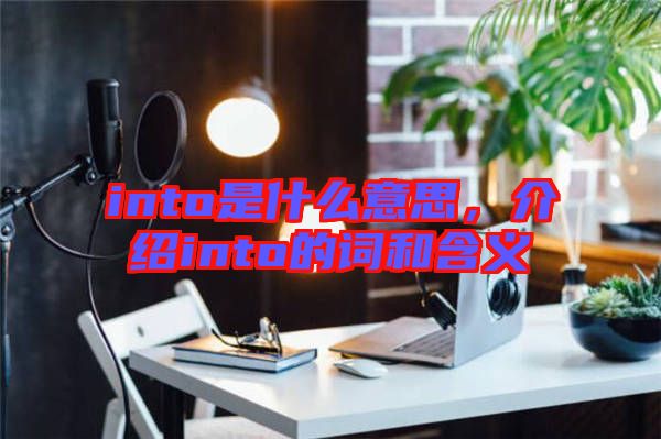 into是什么意思，介紹into的詞和含義