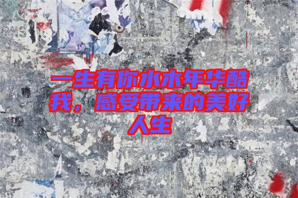 一生有你水木年華酷我，感受帶來的美好人生