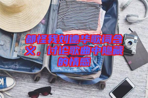 都怪我劉德華歌詞含義，討論歌曲中隱藏的情感