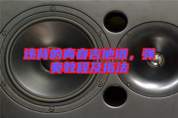 違背的青春吉他譜，彈奏教程及指法