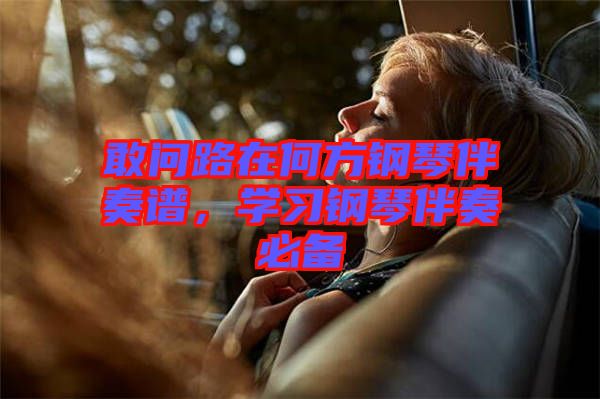 敢問路在何方鋼琴伴奏譜，學(xué)習(xí)鋼琴伴奏必備