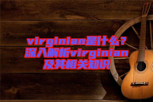 virginian是什么？深入解析virginian及其相關知識
