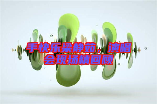 手快樂(lè)梁靜茹，演唱會(huì)現(xiàn)場(chǎng)精回顧