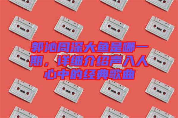郭沁周深大魚是哪一期，詳細(xì)介紹聲入人心中的經(jīng)典歌曲