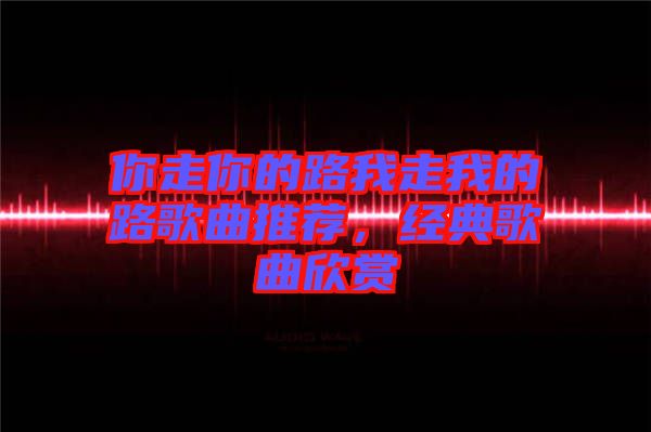 你走你的路我走我的路歌曲推薦，經(jīng)典歌曲欣賞