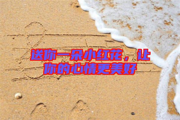 送你一朵小紅花，讓你的心情更美好