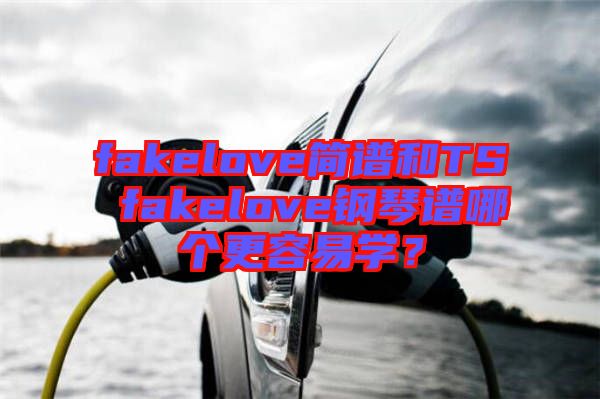 fakelove簡譜和TS fakelove鋼琴譜哪個更容易學(xué)？